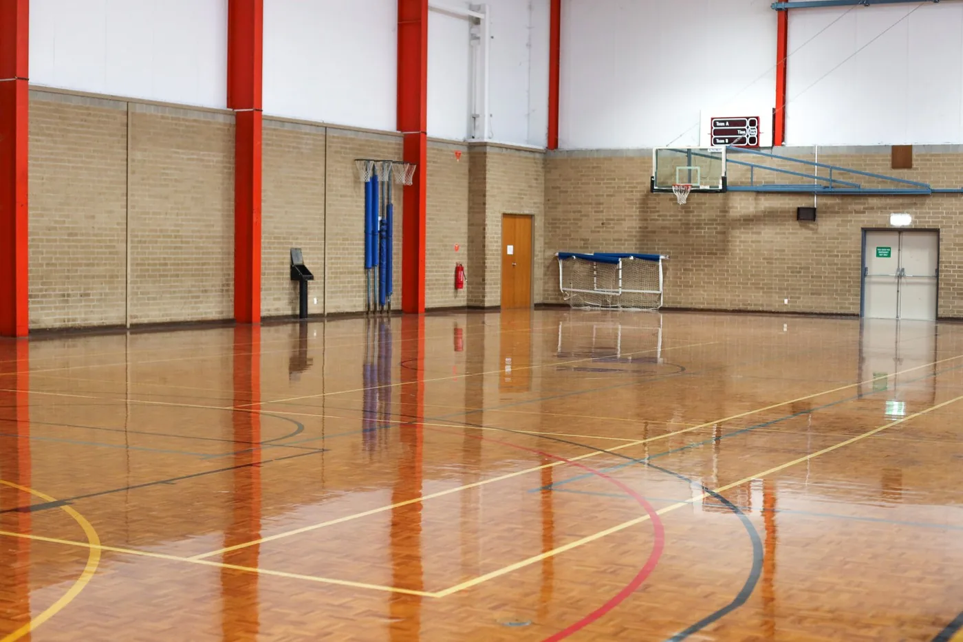 Indoor stadium courts at Marion Leisure & Fitness Centre