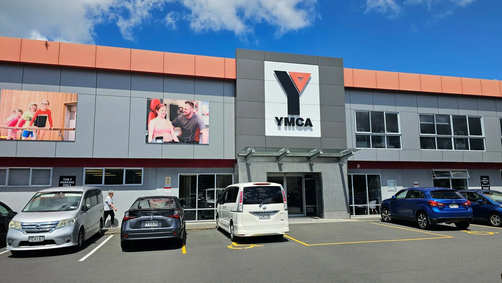 Entrance to The Y North Shore Recreation Centre, Northcote