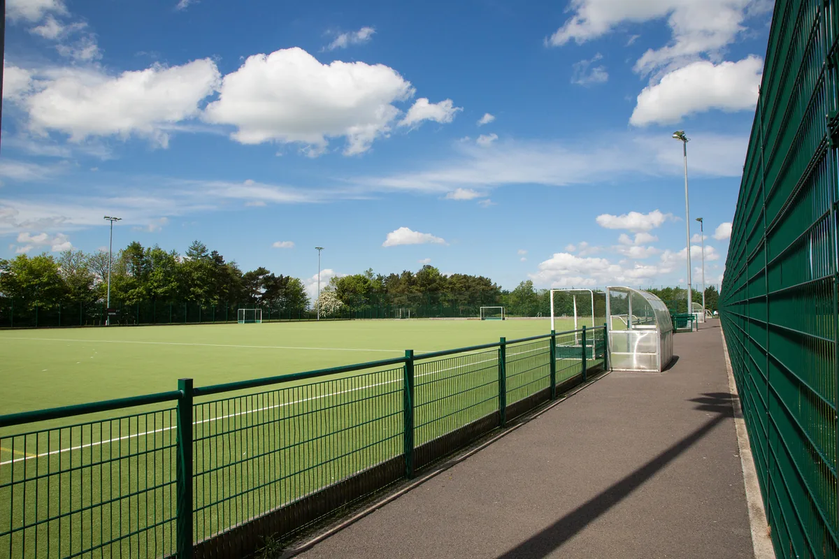 Upper astroturf pitch at Kingswood School, Lansdown