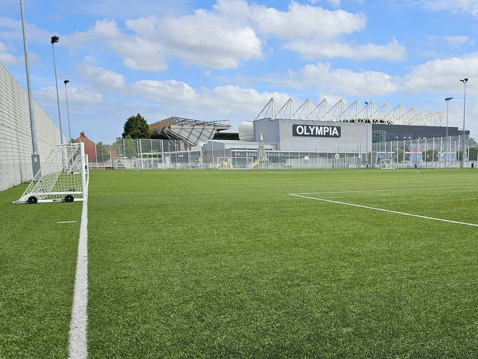 3G pitch at Olympia Leisure Centre, Belfast