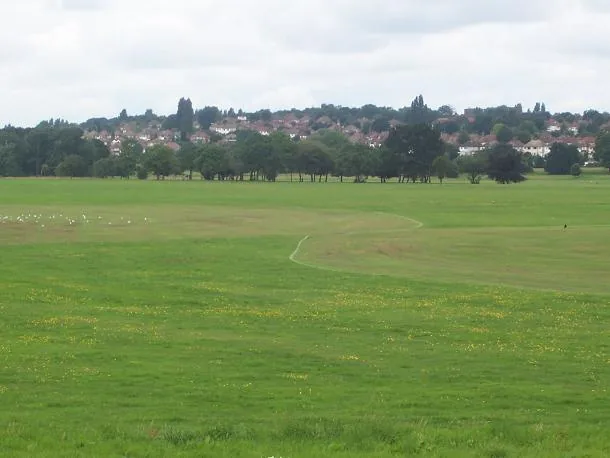 Perry Hall Playing Fields, looking towards Rocky Lane (photo from 2005)
