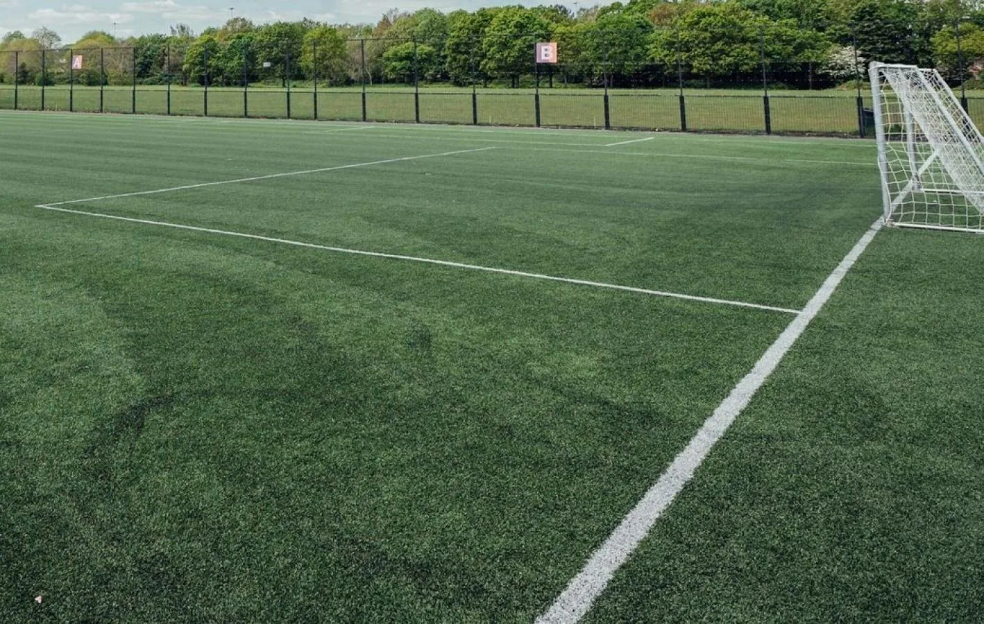 Artificial training pitch at Sir David English Sports Centre