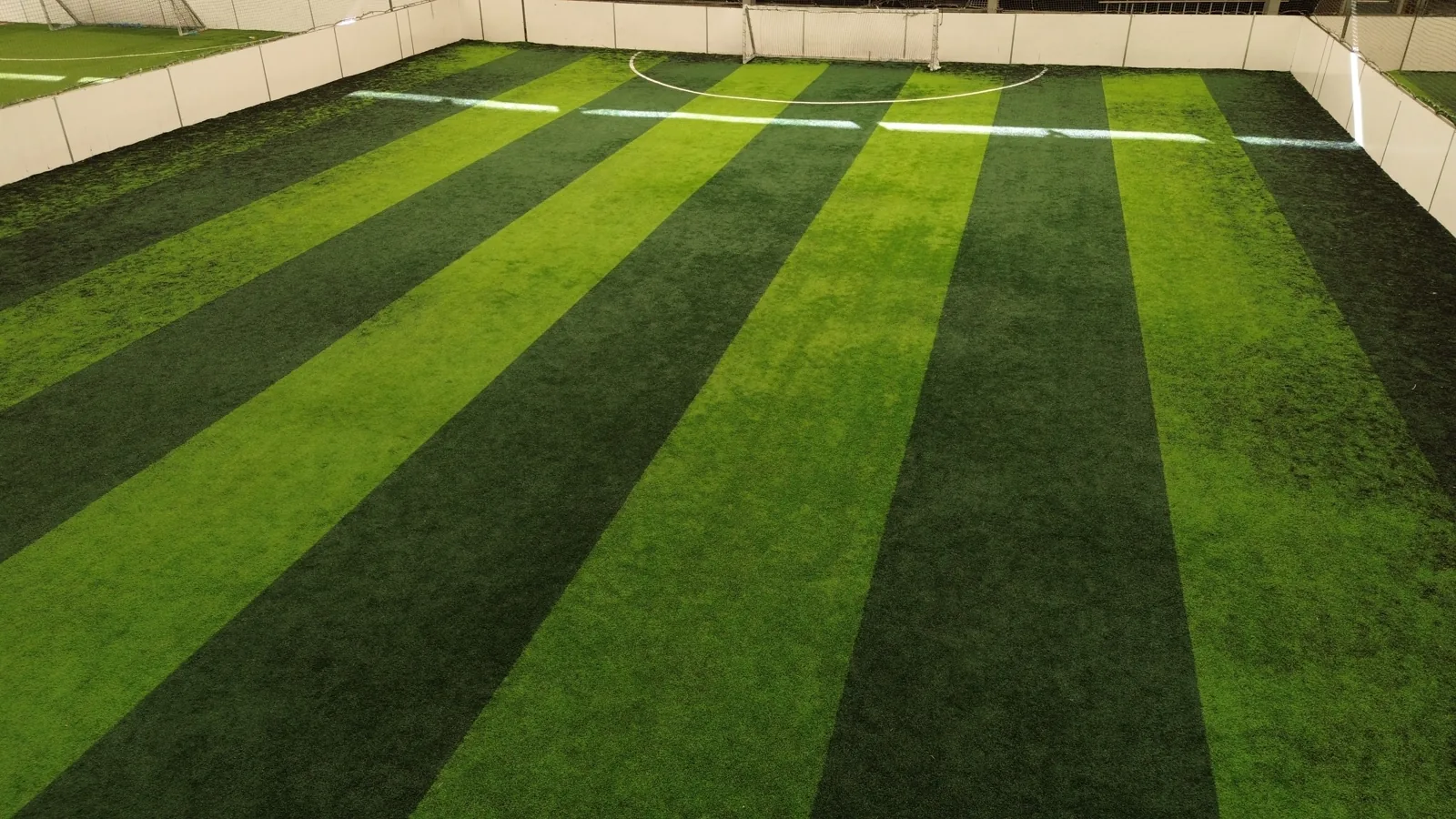 Indoor 5-a-side pitch at SoccerWorld Dundee