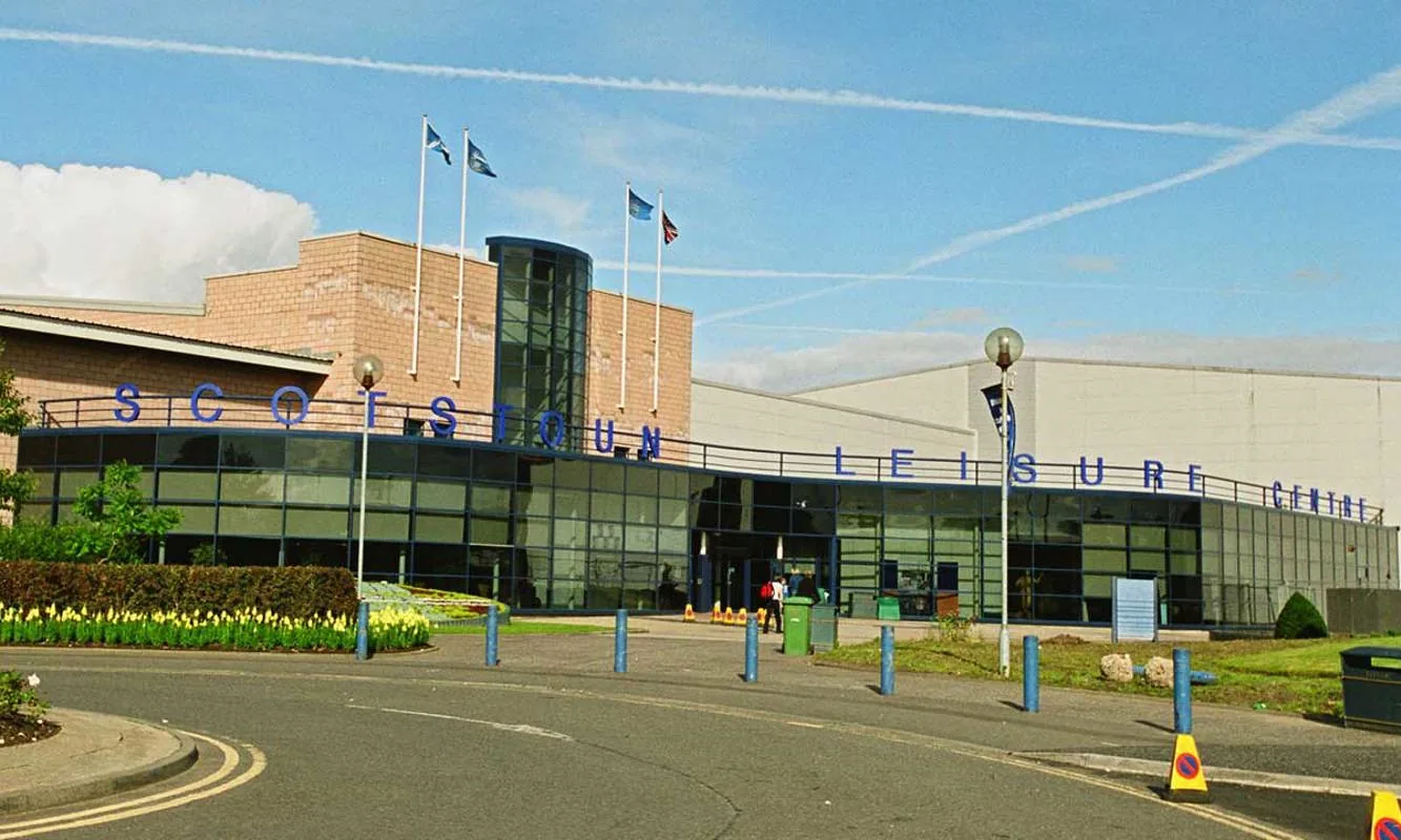 Entrance to Scotstoun Leisure Centre, Danes Drive
