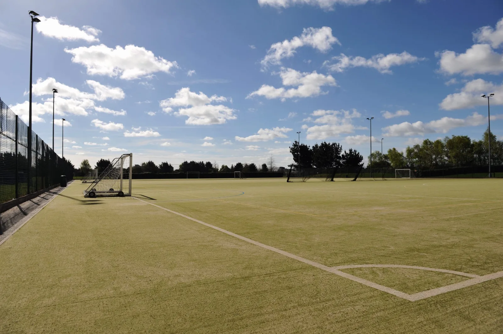 Sand-based astroturf pitch at Gainsborough Sports Centre