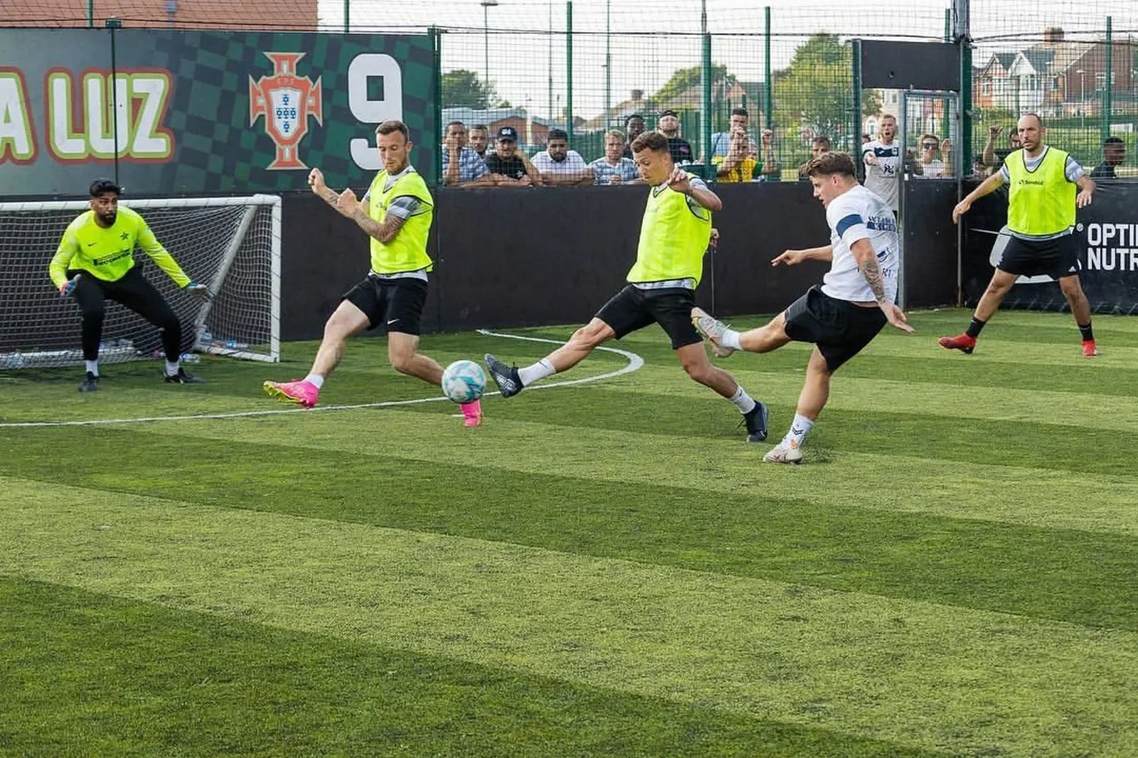 Adult 5-a-side game on a ProTurf pitch at GOALS Leicester