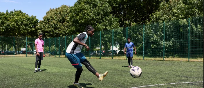 Outdoor 3G pitch at Newham Leisure Centre