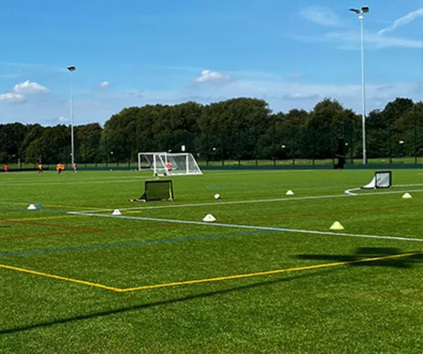 Artificial grass pitches at Hough End Leisure Centre