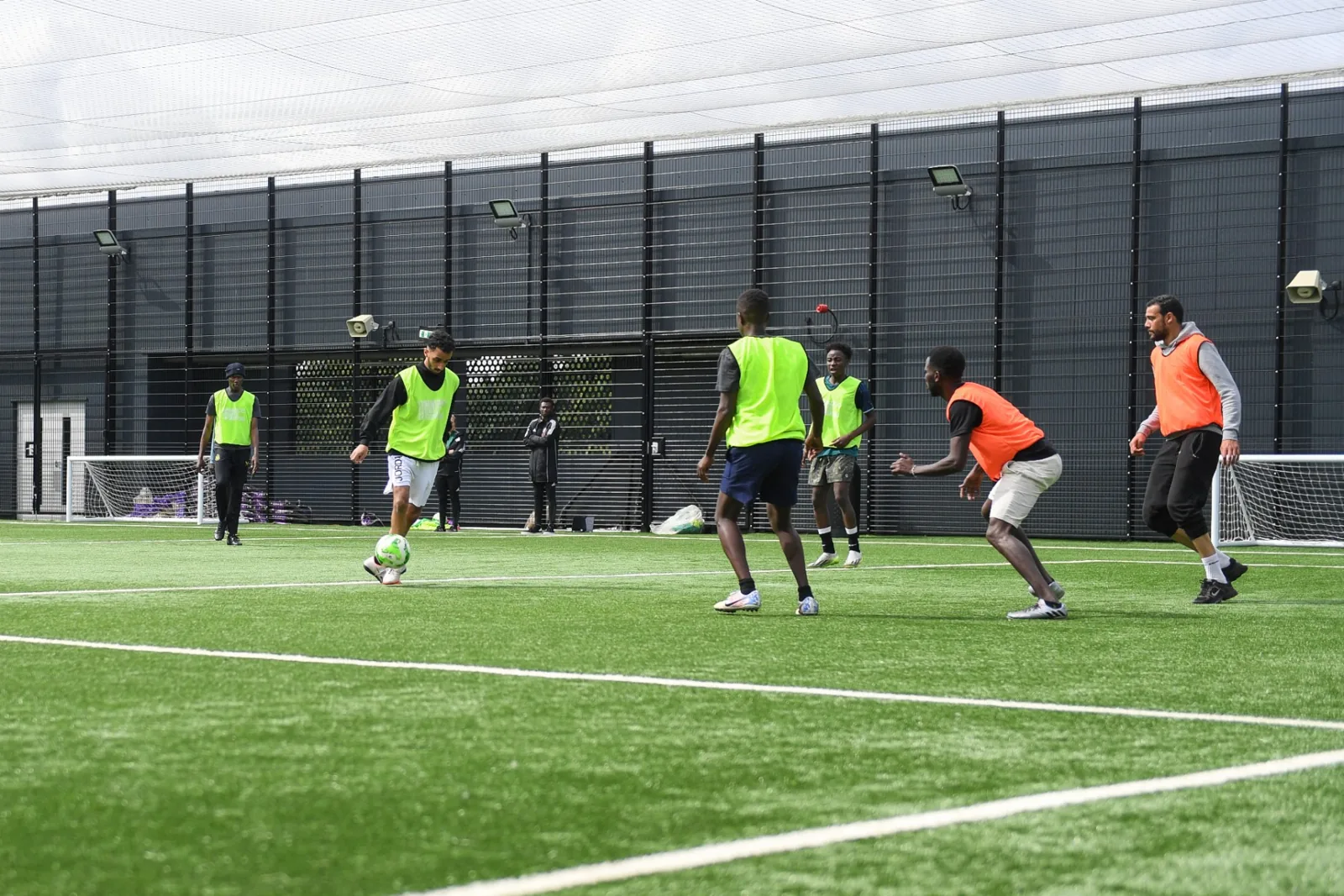 Rooftop 4G pitch at NUCASTLE