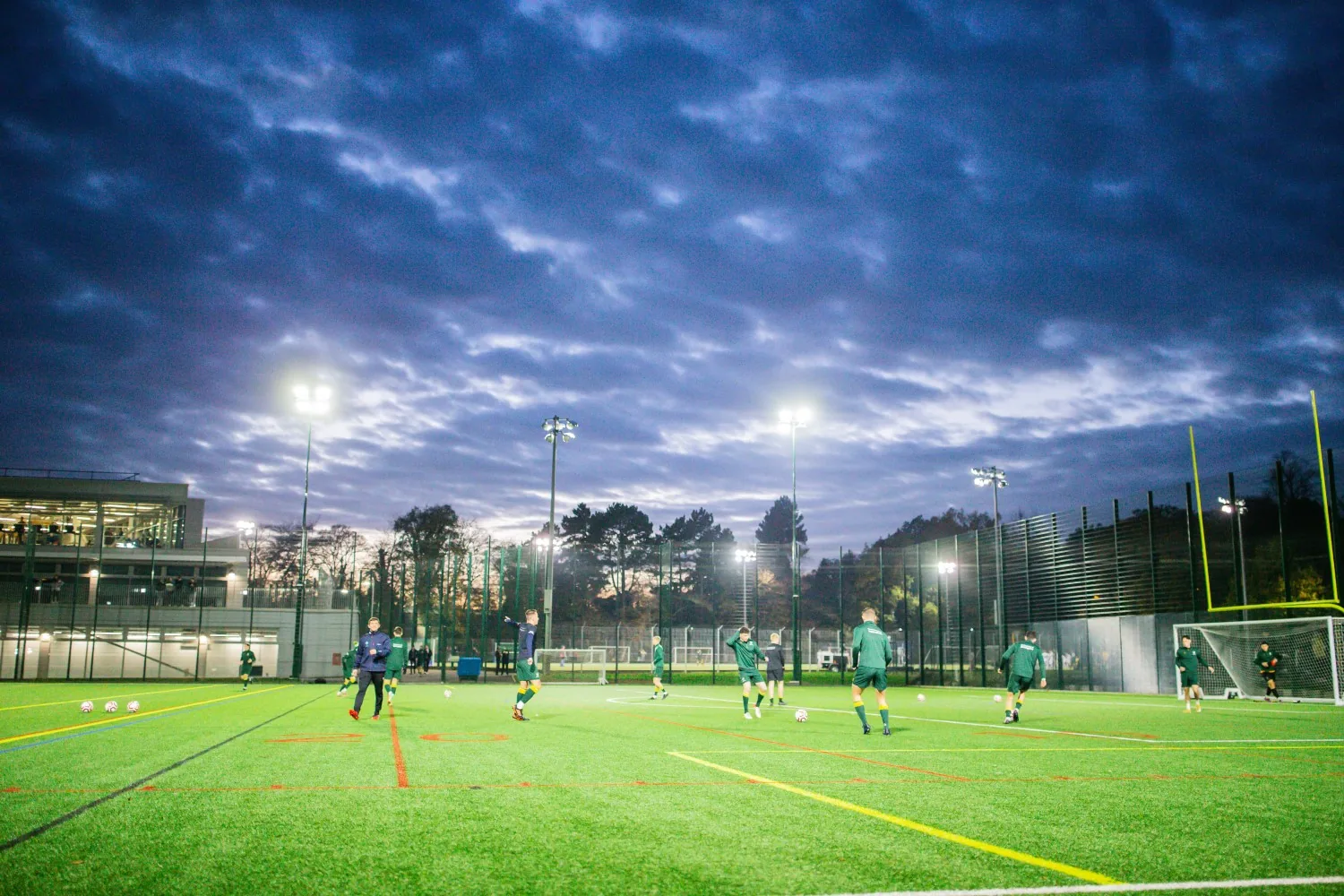 Floodlit 3G pitch at David Ross Sports Village