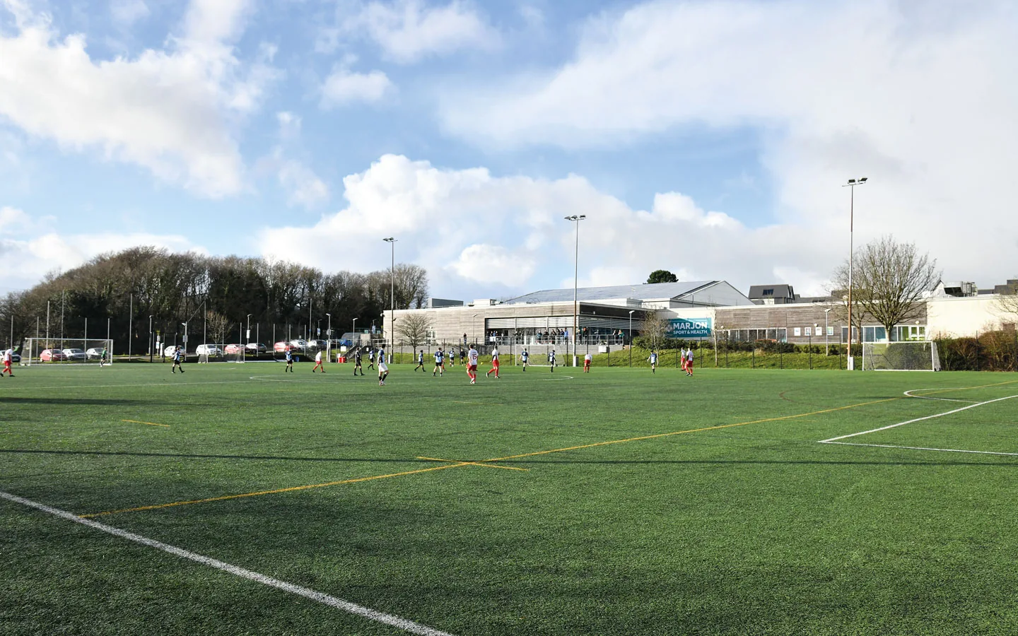 The 3G pitch at Marjon Sport and Health Centre