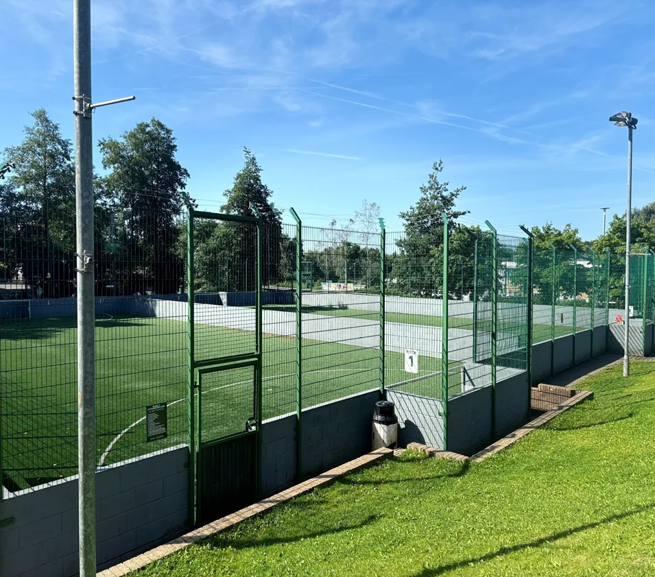 Enclosed 3G pitch at Clayton Green Sports Centre