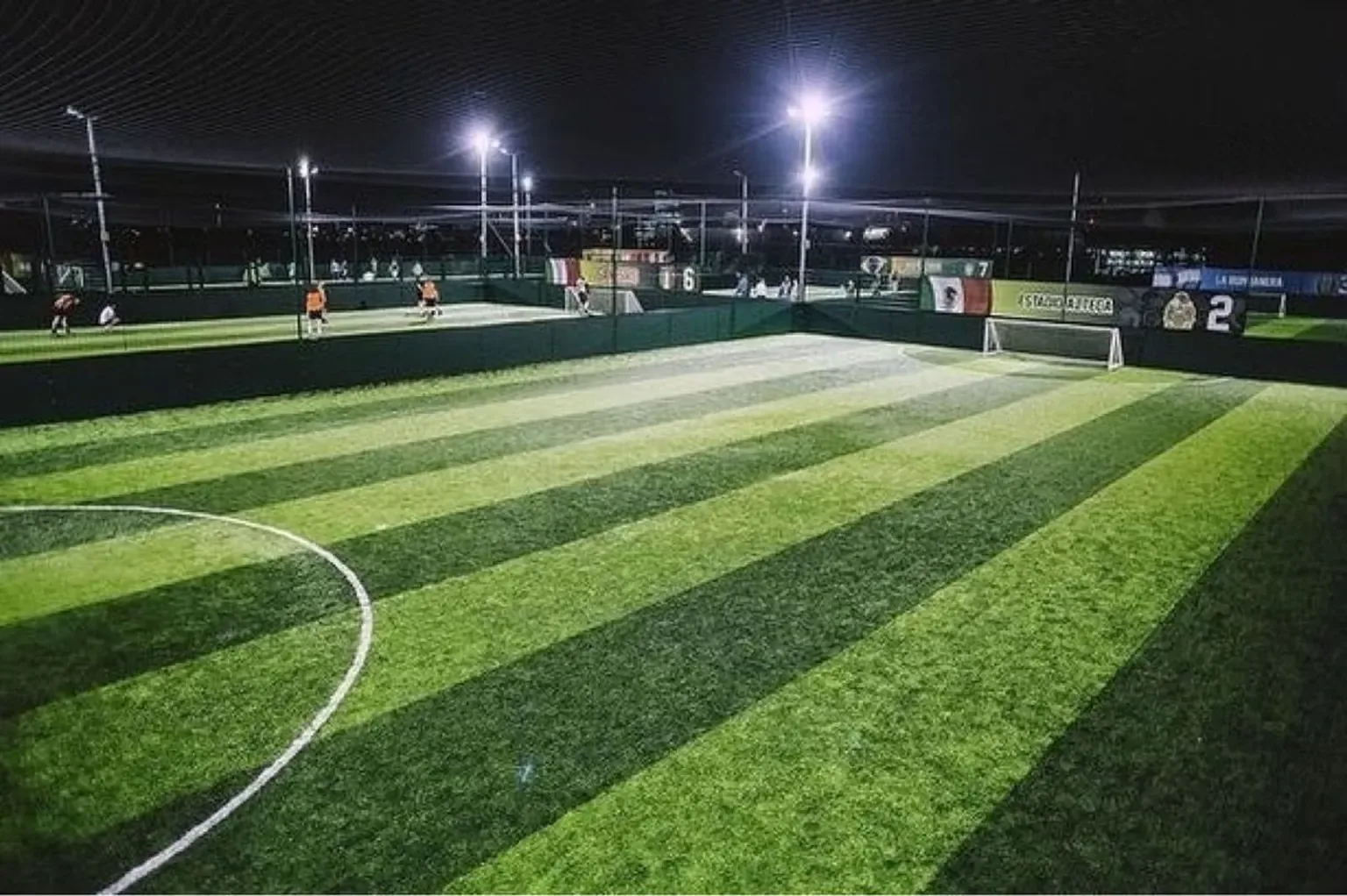 Floodlit 5-a-side pitches at GOALS Southampton