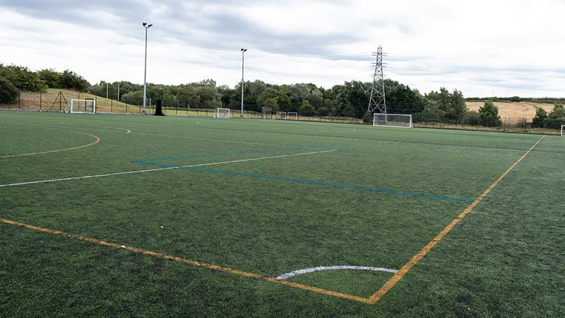 Full-size 3G pitch at the University of Staffordshire Sports Centre