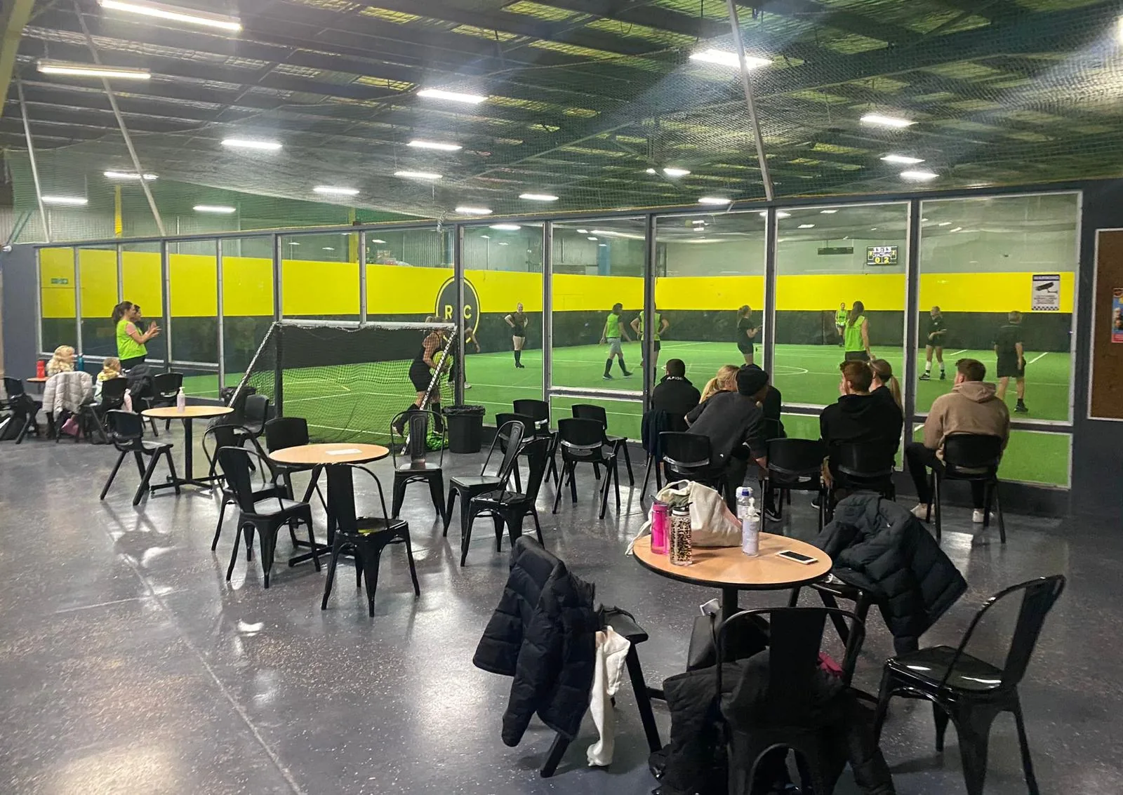Indoor soccer arena at The Rec Club, Miranda