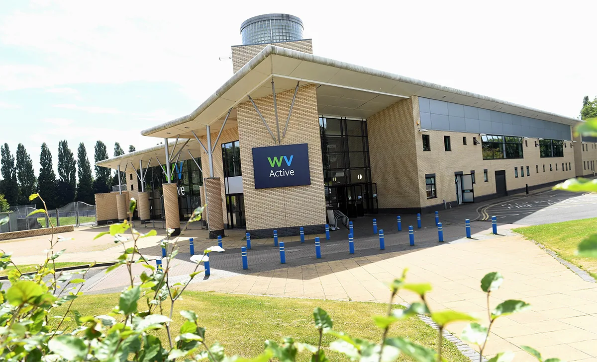 Entrance to WV Active Aldersley, Wolverhampton