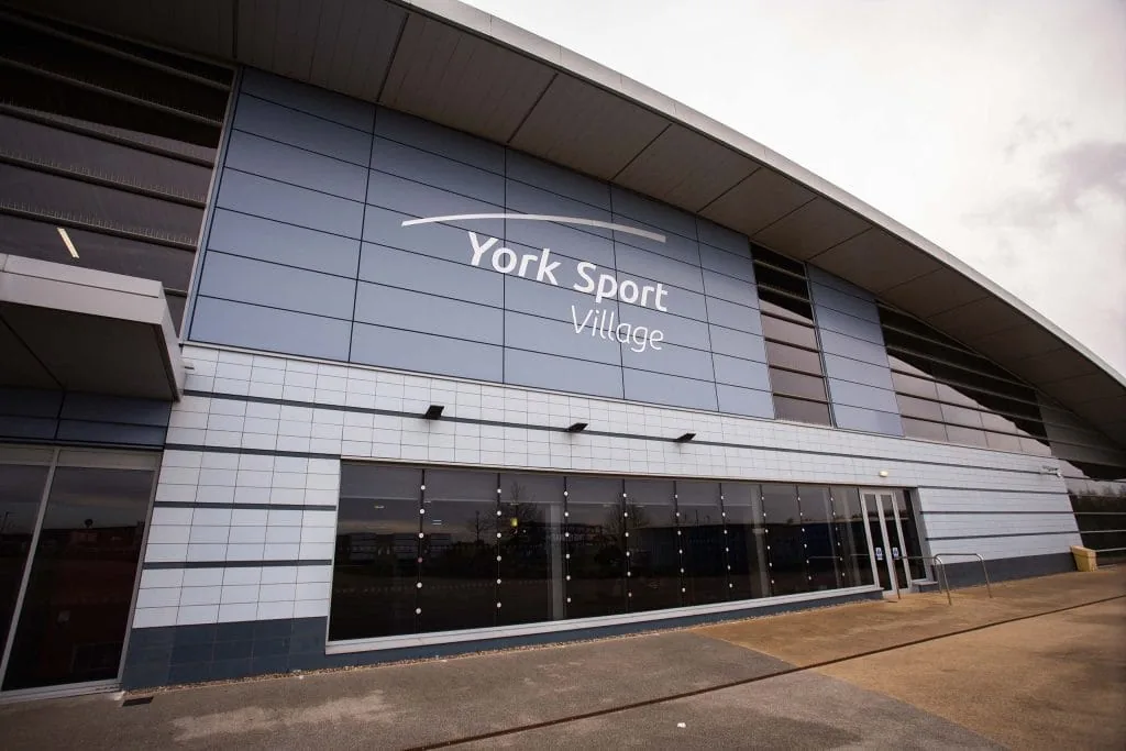 York Sport Village building at Heslington
